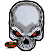 Нашивка Skull Red Eyes Patch