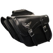 Мотокофра Slant Eagle Braided Motorcycle Saddlebags