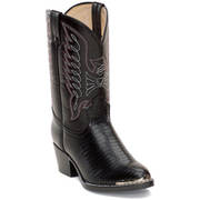 Сапоги Детские Black Lizard Print Western Boot