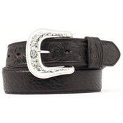 Ремень Men’s Black Belt with Silver Buckle