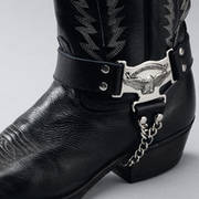 Сбруя на Сапоги Leather Boot Straps American Cowboy Eagle