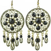 Серьги Dream Catcher Earrings Black