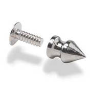 Кончесы Spikes Rivetback Nickel Plated