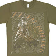 Футболка от Wrangler с коротким рукавом MQ7548G T-Shirt Safari