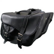 Мотокофра Motorcycle Saddlebag With Outer Pocket