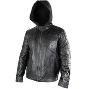  Cafe Racer Jacket with Hoodie