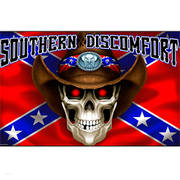 Флаг Southern Discomfort Skull Flag