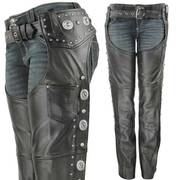 Штаны чапсы Women's Dakota Leather Chaps