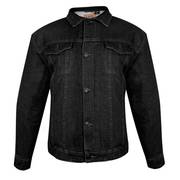  Traditional Western Black Denim Jacket
