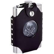 Сувенир / Подарок Skull & Crossbones 3 oz. Stainless Steel Flask with Sheath