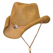 Соломенная шляпа Straw Hat - Curled - Chocolate
