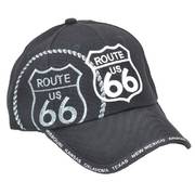 Route 66 Embroidered Cap - adjustable