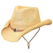 Шляпа Straw Hat - Curled - Tan