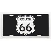 New Route 66 Metal License Plate
