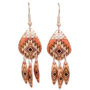 Серьги New Copper Native Southwest Dangle Earrings