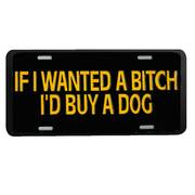 Сувенир / Подарок Buy A Dog License Plate