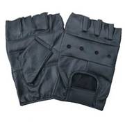 Мотоперчатки Leather Fingerless gloves with a padded palm