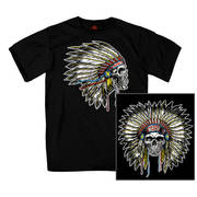 Футболка с изображением черепов Headdress T-Shirt