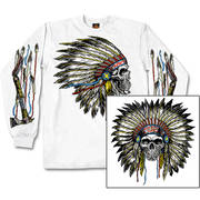 Футболка с длинным рукавом Headress White Long Sleeve