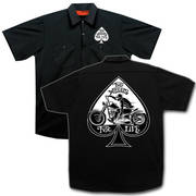 Хлопковая рубашка Low Rida Mechanics Style Work Shirt