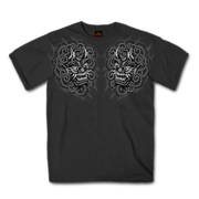 Футболка для байкеров Grey Devils Jumbo Print T-Shirt