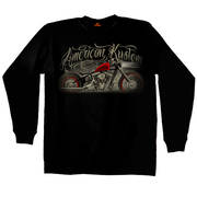 Футболка с длинным рукавом American Kustom Motorcycle Long Sleeve Shirt