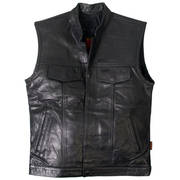 Кожаный жилет Heavyweight Leather Vest