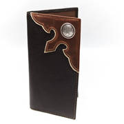 Кошелек / бумажник Star Black-Brown Leather Wallet