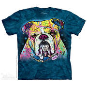 Fun-art футболка Colorful Bulldog