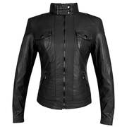 Aoxite Womens Maxim Black Casual Jacket