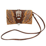 Сумка Horseshoe Brown Wrist Purse