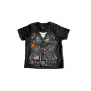 Футболка для байкеров Boys Leather Jacket Toddler T-Shirt