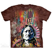 Футболка с изображением индейцев Sitting Bull 1