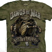 Военная футболка Dawgs of War
