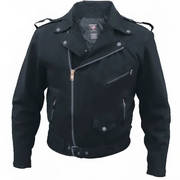 Текстильная мотокуртка Men's denim motorcycle jacket