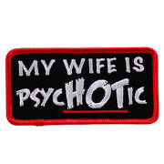 Нашивка My Wife is PsycHOTic