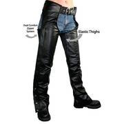 Штаны Women's Leather Braided Zippered Chaps