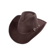 Фетровая шляпа Pinch Front Brown Crushable Wool Hat
