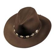Кожаная шляпа Dude-Dakota