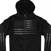 Балахон / Толстовка American Flag Bullets Hooded Sweatshirt