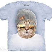 Fun-art футболка Cool Hipster Cat