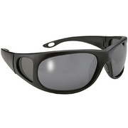 Мотоочки Strike Black Sunglasses with Polarized Grey Lens