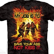 Военная футболка Save Your Ass
