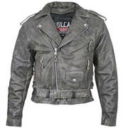 Кожаная мотокуртка Leather Motorcycle Jacket