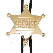 Аксессуар Gold Sheriff Badge