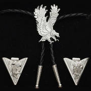 Уголок на рубашку Diamond Cut Silver Eagles