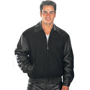 Классическая куртка Varsity Wool Leather Jacket