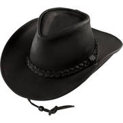 Кожаная шляпа Weekend Walker Black