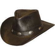 Кожаная шляпа Walker U-Shape-It Black