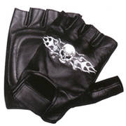 Мотоперчатки Leather Fingerless Gloves